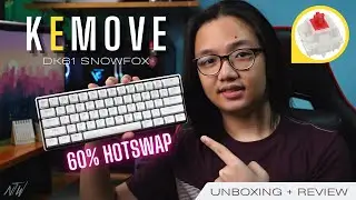 Kemove DK61 Snowfox Mechanical Keyboard - Unboxing & Review