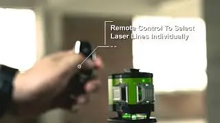 HUEPAR 503DG 3D LASER LEVEL WITH REMOTE CONTROL&HARD CARRY CASE