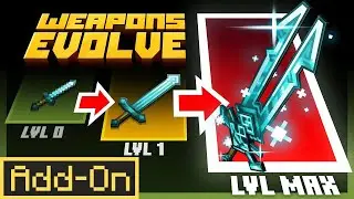 Weapons Evolve Addon | Minecraft Marketplace | Showcase