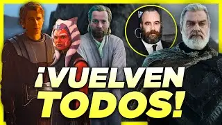 😱 ¡Tenemos CAST de BAYLAN SKOLL y MÁS FLASHBACKS de Obi-Wan, Anakin, y AHSOKA en la Temporada 2!