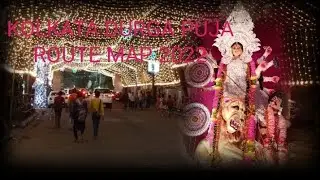 KOLKATA DURGA PUJA ROUTE GUIDE MAP 2022
