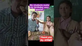 my students make my birthday very special
