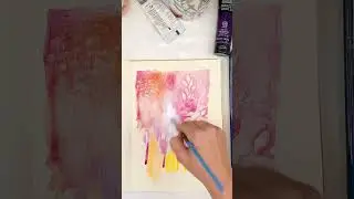 #artjournaltutorial #watercolor #artjournalling #mixedmedia