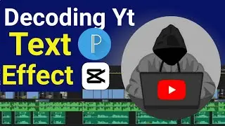 Secrets of @decodingyt  Text Effect | Pixellab tutorial: Viral Text Effect