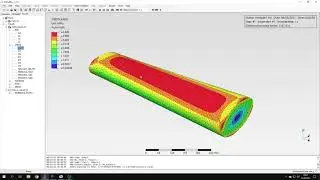 PrePoMax (CalculiX FEA) - Tutorial 2 - Torsion of an elliptical bar