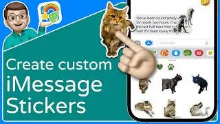 Turn your Photos into iMessage Stickers with Sticker Drop