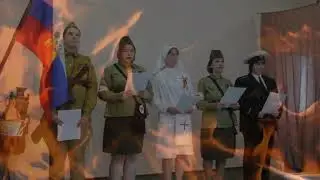 Праздничный митинг в честь дня победы
