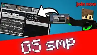 Join Our MINECRAFT Public Jave and Poket smp server || #minecraft #herobrimesmp #smp || GS smp ||