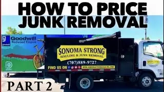 How To Price Junk Removal Part 2 #adayinthelife  #youtubecouples #trash #junklife