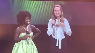 Brie Larson Talks Disney Growing Up LIVE at D23