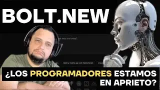 bolt.new ¿Los Programadores estamos en aprieto? la mejor herramienta en #ai que he visto