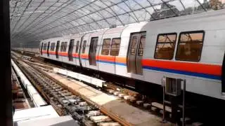 Metro De Los Teques Saliendo de La Estacion Ayacucho