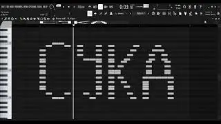 То самое литературное слово на пианино в FL Studio
