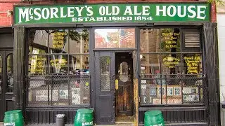 Inside The OLDEST Irish Tavern In NYC (New York coronavirus lockdown day) Mcsorley's Old Ale House