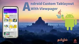 How to Create Dynamic tablayout with Viewpager|Complete tutorial |in Tamil|Android Tutorial in Tamil