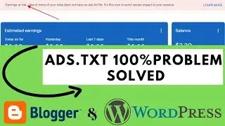 Ads.txt File ? How to implement in your website? (Wordpress & Blogger) in Hindi
