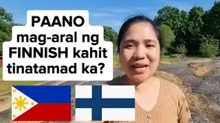 Paano mag-aral ng Finnish kahit tinatamad ka? | Irene T. Official