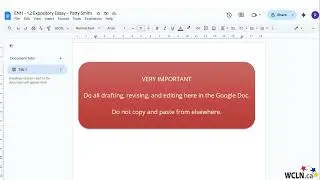 WCLN - Student Support - GoogleDocs 3