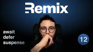 Gecikmeli İşlemler ve await/defer/suspense Kullanımı | Remixjs 2024: Başlangıçtan İleri Seviyeye