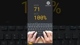 Fast typing with accuracy #shorts #typing #viralvideo