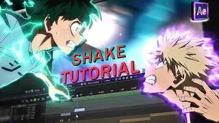 SHAKE TUTORIAL AFTER EFFECTS | anbu visuals (TWITCH , POSITION , ROTATION)