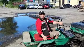 Рулевой модуль сцепка для мотобуксировщика "РОСТИН"
