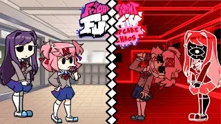 Friday Night Funkin': Cupcake Chaos (VS Natsuki) Full Weeks (Hard) (DDLC) (Horror Mod)