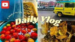 Days In My Life | Nigerian Mom| Batch Cooking |Market Runs