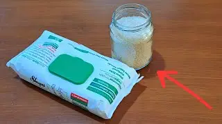 ISLAK mendil ve PİRİNCİNİZ varsa evinizdeki HER YER mis gibi kokar‼️