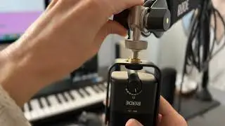 Rode NT USB Mini Setup on Rode PSA1+ Boom Arm