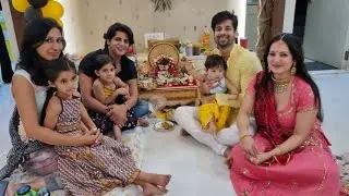 KARANVEER BOHRA CELEBRATING KRISHNA JANMASTHMI WITH FAMILY |KRISHNA JANMASTHMI 2021 |