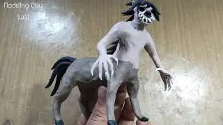ปั้นดินน้ำมัน ผีม้าบ้อง