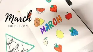 2021 March Bullet Journal Setup | Plan With Me