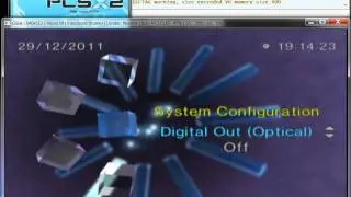 PCSX2 bootup demo