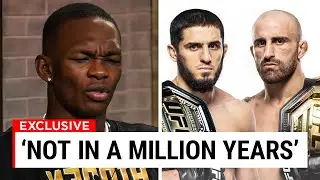 Adesanya Has BET His House That Makhachev Will NOT Win..