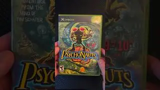 Collecting games from my childhood #psychonauts #xbox #retrogaming #collection #nintendo #gamecube