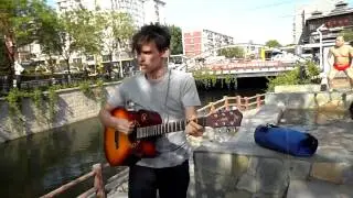East River by the canal in Beijing