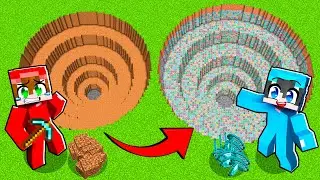Creamos una MINA con TODOS los MINERALES en Minecraft!