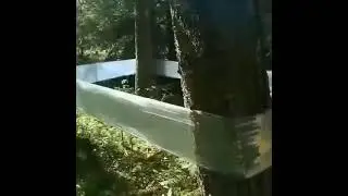 Гамак из пищевой плёнки