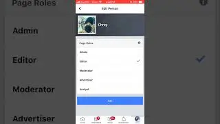 How to add admin facebook page on Phone