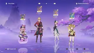 Genshin Impact Combat Demo (𝐖𝐨𝐫𝐥𝐝 𝐋𝐯𝐥 𝟓, 𝐀𝐑 𝟒𝟓):  Dori + Thoma + Emilie + Yaoyao