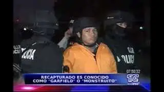 Fue recapturado el 15avo fugado de la carcel de 
