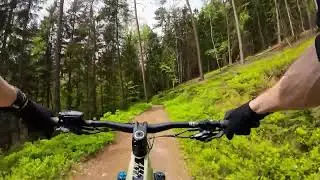 scary ridge line and some speedy new lines