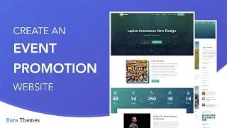 How To Create An Event/Promotion/Conference Website In 2021 | Conference Free WordPress Theme