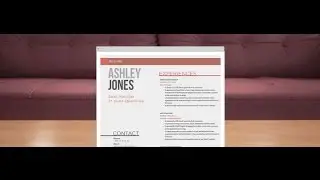Modern CV 