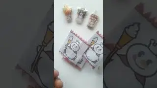 Paper Squishy Surprise Mixue | Squishy Mini Mixue #shorts #craft