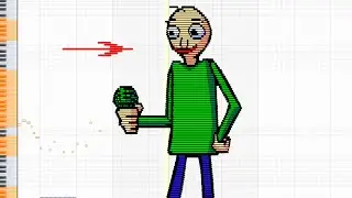 FNF vs Baldi on the piano (Baldi's Basics remix)