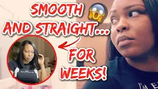 How To Make a Silk Press Last Longer - Straight Hair Routine For Natural Hair  | Final Rant .