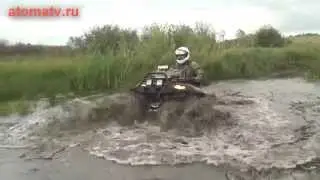 Вынос радиатора и шноркель для квадроцикла БРП.