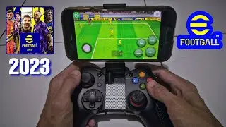 eFootball 2023 Mobile with Controller Gameplay Tutorial